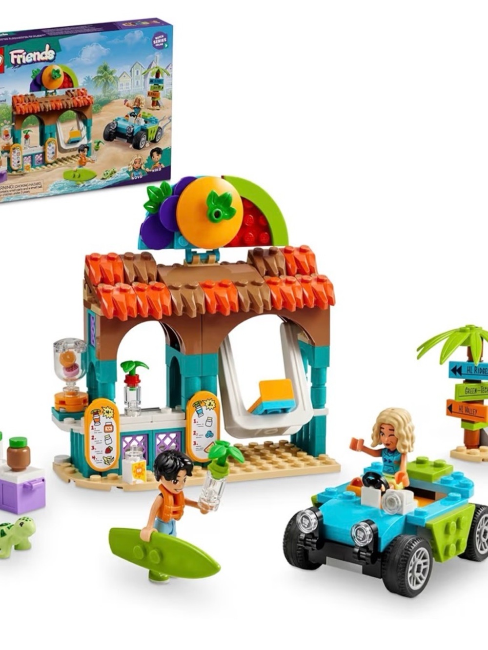 NWT FRIENDS Beach Smoothie Stand Playset
